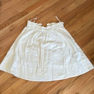Anthropology (Odille) White Skirt